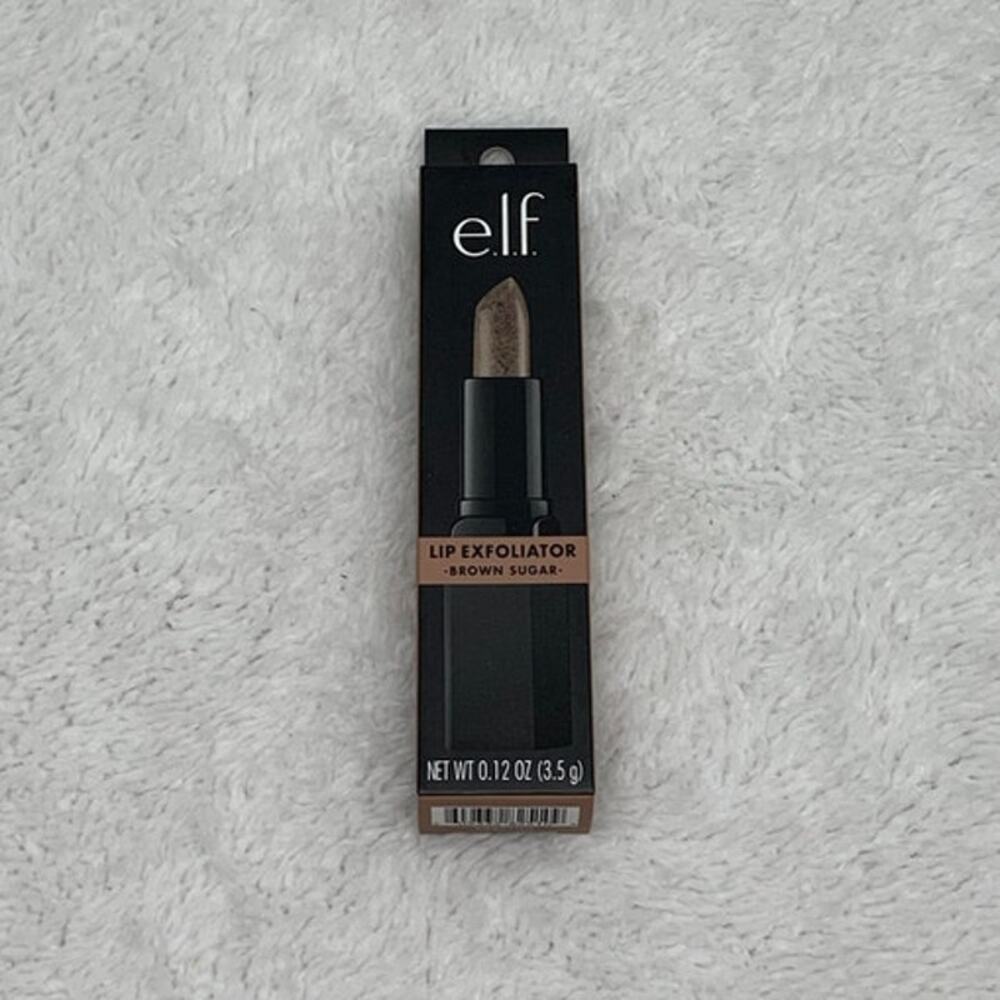 e.l.f. Lip Exfoliator Brown Sugar 0.12oz New 82510 Cruelty Free Vegan